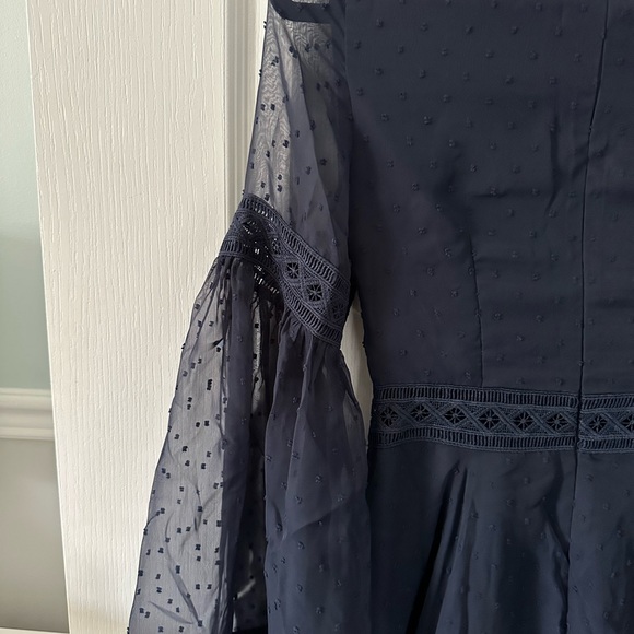 TwoSisters Arella Dress - Navy Blue Size XS - Picture 5 of 13